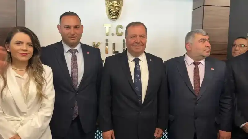 Kilis Belediyesinde devir teslim töreni