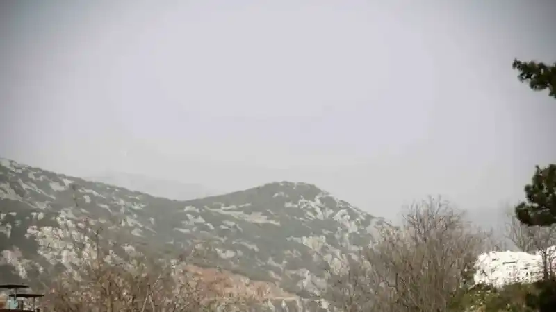 Sahra Çölü’nden gelen toz bulutu Muğla’da etkili oldu