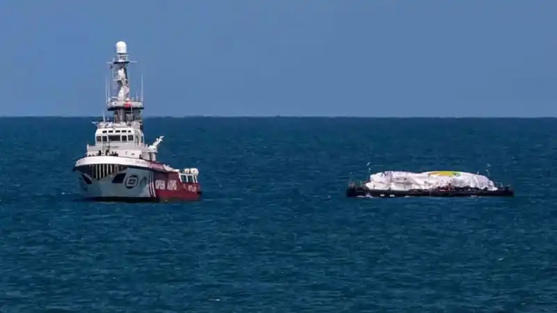 Gazze’ye gönderilen 240 ton yardım İsrail saldırısı nedeniyle teslim edilmeden GKRY’ye geri dönüyor