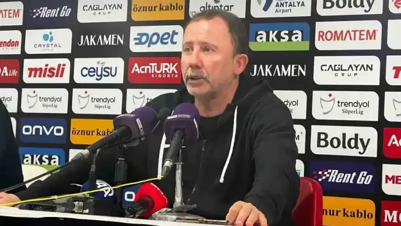 Sergen Yalçın: "Beklenen oyunun gerisindeydik"