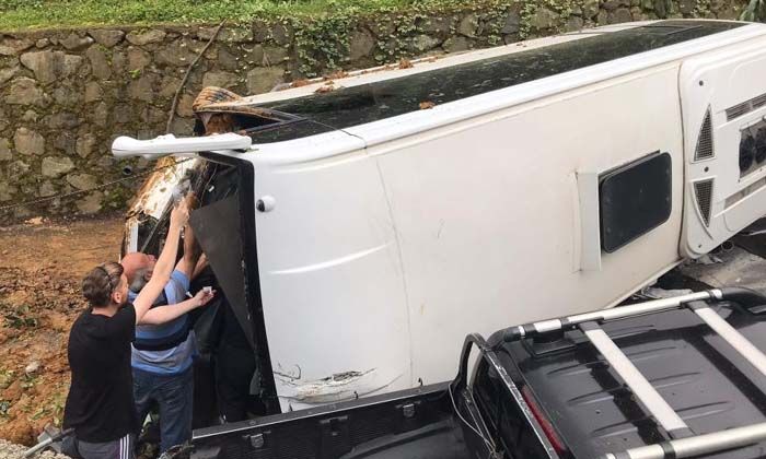 Rize’deki kazada yaralanan 25 kişiden 18’i taburcu oldu