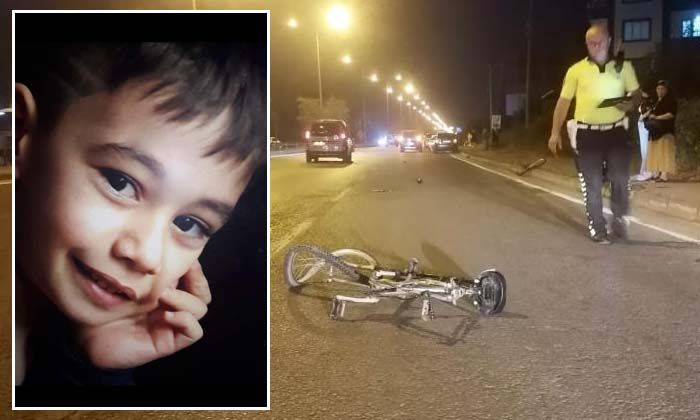 Samsun’da bisiklet kullanırken arabanın altında kalan Ahmet Ege Güney hayatını kaybetti