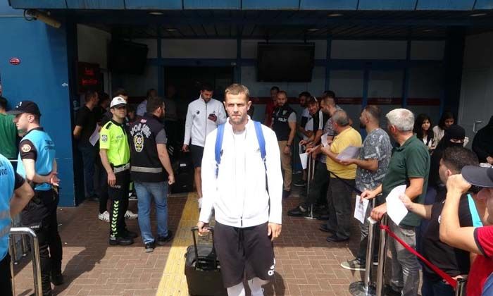 FC Kopenhag takımı Trabzon’a geldi