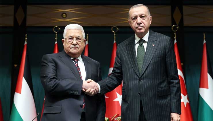 Erdoğan: İsrail ile atılan adımlar Filistin davasına desteğimizi azaltmayacak