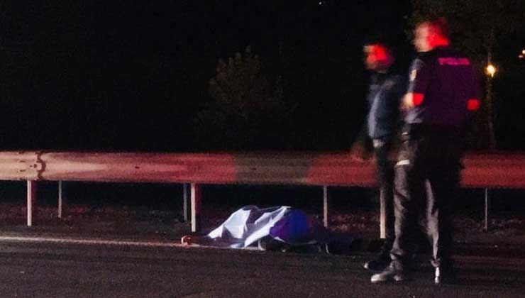 Kontrolden çıkan motosiklet devrildi, sürücü Kadir Can hayatını kaybetti