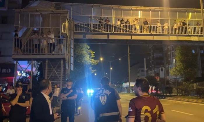 Trabzon taraftarından Kopenhag takımına aynı tarife!