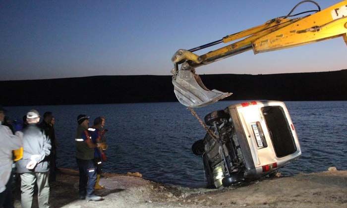 Karaman’da suya düşen araçta İbrahim Yaşar öldü