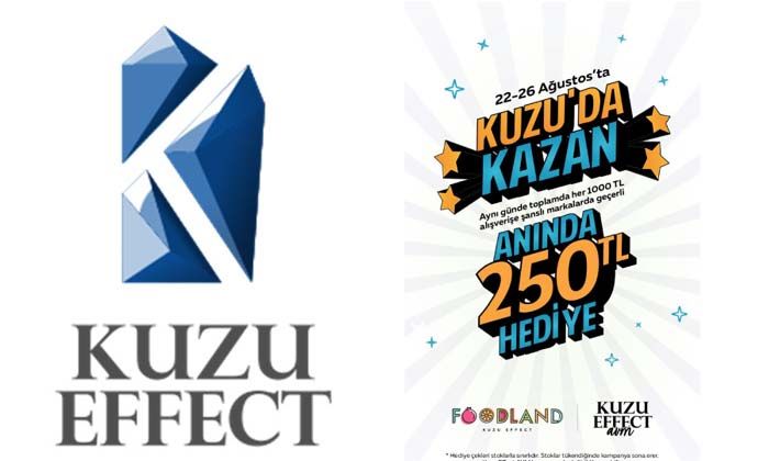 Kuzu Effect AVM’den kazandıran alışveri günleri