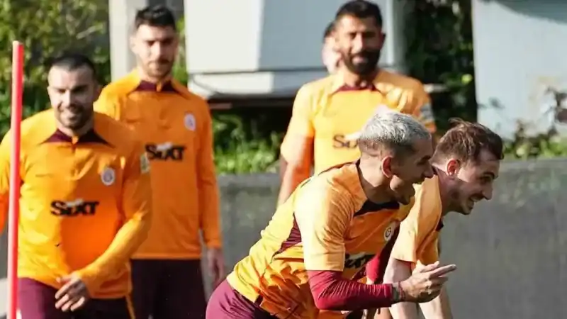 Galatasaray, Fenerbahçe maçı hazırlıklarını sürdürdü