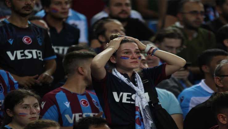 Trabzonspor’dan Şampiyonlar Ligi’ne veda
