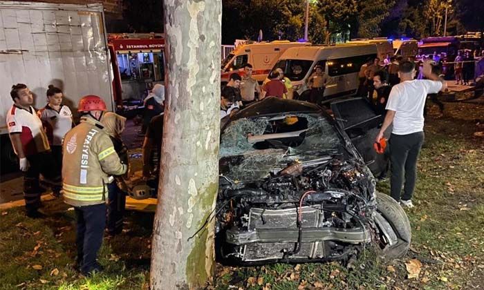 Esenler’de kan donduran kaza: 5 ölü, 1 ağır yaralı