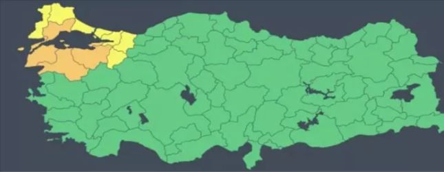 Uyarılar peş peşe geldi…. Meteoroloji il il açıkladı, İstanbullular dikkat