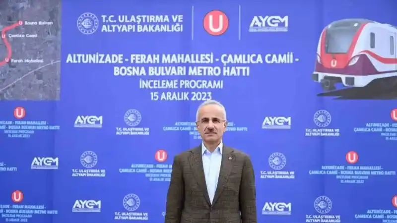 Bakan Uraloğlu: “Bosna Bulvarı-Bahçelievler-Kazım Karabekir Raylı Sistem Hattı’nı biz yapacağız” Bakan Uraloğlu: “Bosna Bulvarı-Bahçelievler-Kazım Karabekir Raylı Sistem Hattı’nı biz yapacağız”