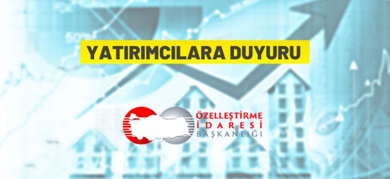 Özelleştirme İdaresi Başkanlığı’ndan satılık taşınmazlar