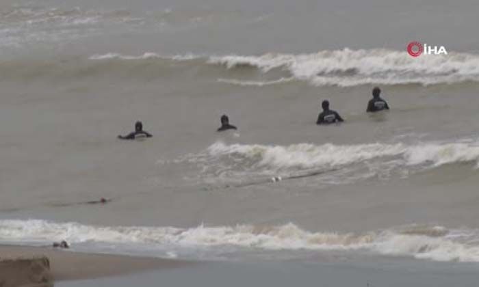 Sarıyer’de denize giren Muzaffer Erbaş boğuldu oğlu Burak Erbaş kayboldu