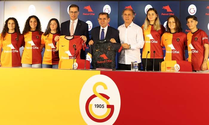 Petrol Ofisi ile Galatasaray Kadın Futbol Takımı arasında sponsorluk anlaşması imzalandı