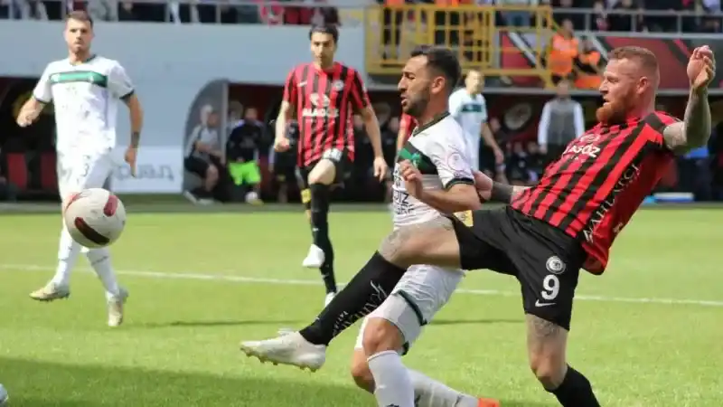 Trendyol 1. Lig: Çorum FK: 1 - Kocaelispor: 1