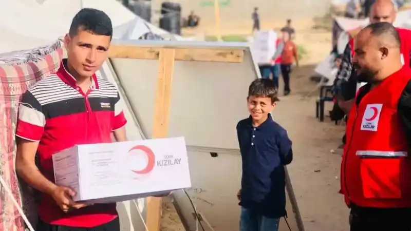 MÜSİAD’ın yardımları Gazze’ye ulaştı