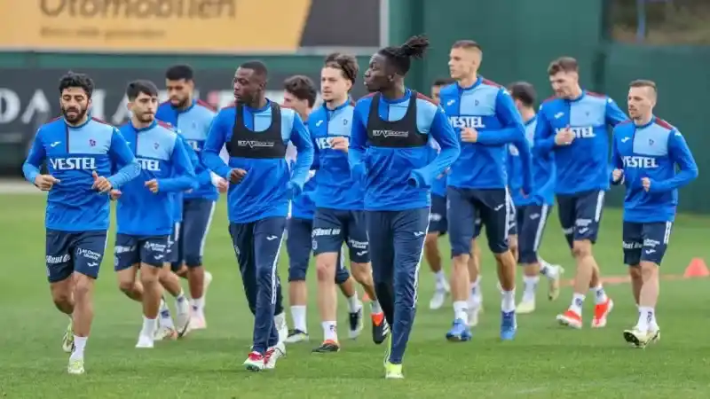 Trabzonspor, Sivasspor maçı hazırlıklarını sürdürdü