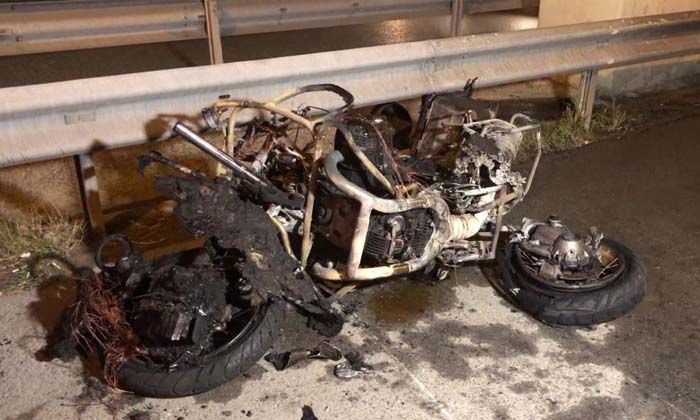 Kartal’da motosiklet kaza sonrası yandı iki kişi hayatını kaybetti