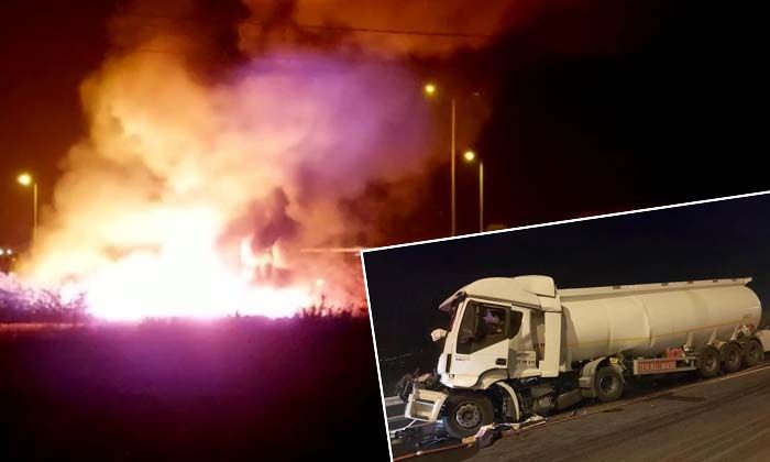 Osmaniye’de tıra çarpan tankerde Bilal Çircir hayatını kaybetti