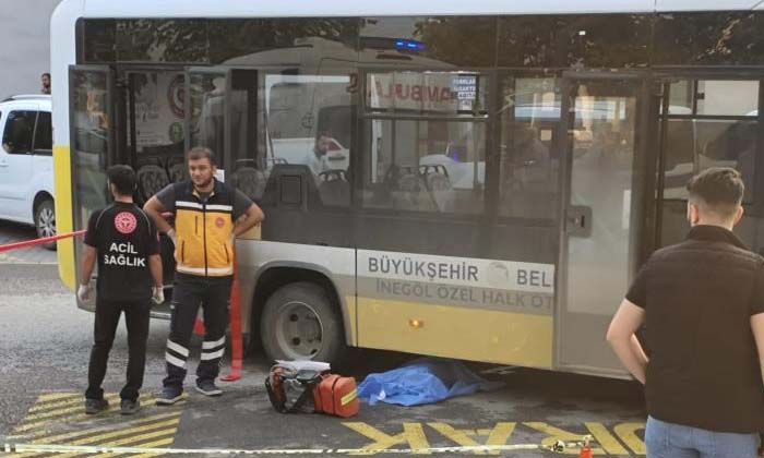 Bursa’da bisikletiyle halk otobüsünün altında kalan Enes Kaplan hayatını kaybetti