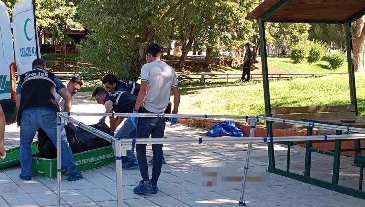 Uzman çavuş, parktaki bankta ölü bulundu