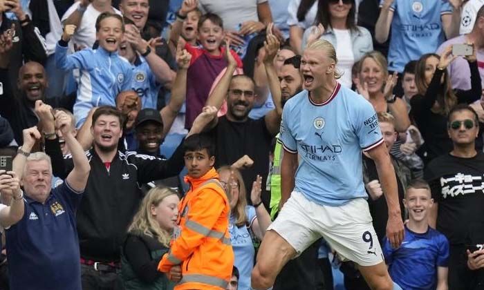 Manchester City ikinci yarı coştu, Erling Haaland hat-trick yaptı
