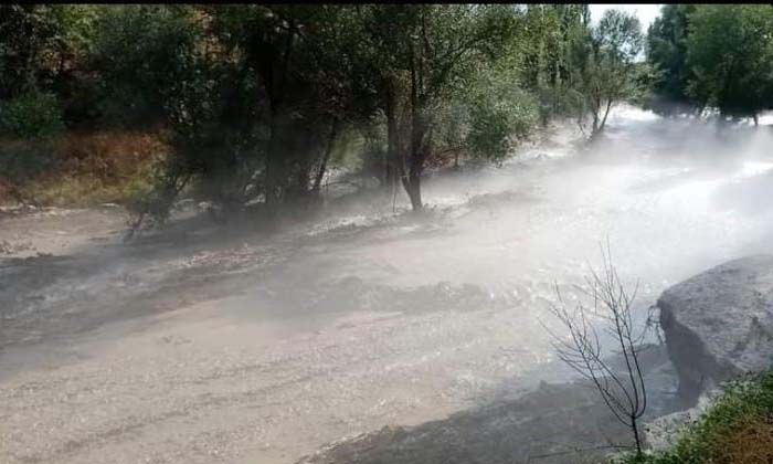 Yozgat’ta dolu ve sağanak yağış etkili oldu