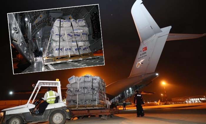 Türkiye, selle boğuşan Pakistan’da yardım gönderdi