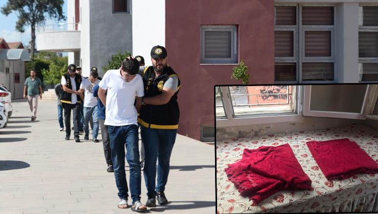 Cinayet zanlılarını “kırmızı örtü” ele verdi