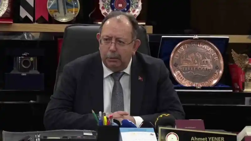 YSK Başkanı Yener: "AK Parti’nin 2, CHP’nin 1, MHP’nin 1, DEM Parti’nin 2 itirazı kabul edildi"