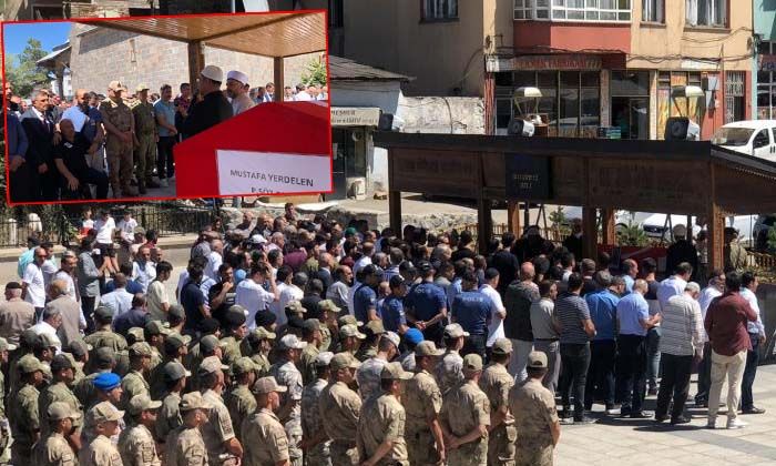 Erzurumlu Piyade Sözleşmeli Er Mustafa Yerdelen son yolculuğuna uğurlandı