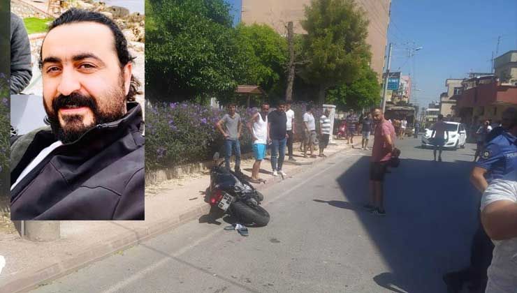 Emanet aldığı motosikletle kaza yaptı Mehmet Karadağ hayatını kaybetti