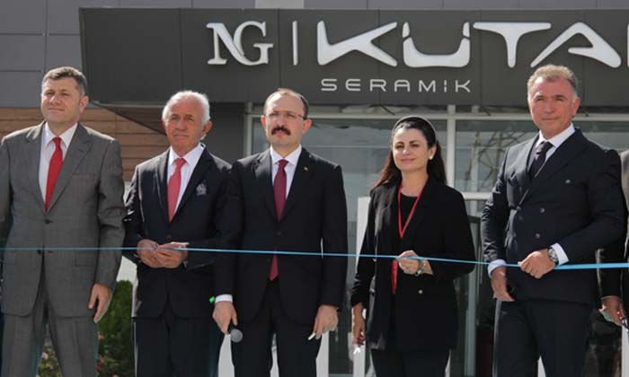 NG Kütahya Seramik’in yeni fabrikasının açılışını Cumhurbaşkanı Tayyip Erdoğan yaptı