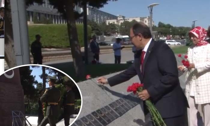 30 Ağustos Zafer Bayramı 100. yılında Azerbaycan’da coşkuyla kutlandı