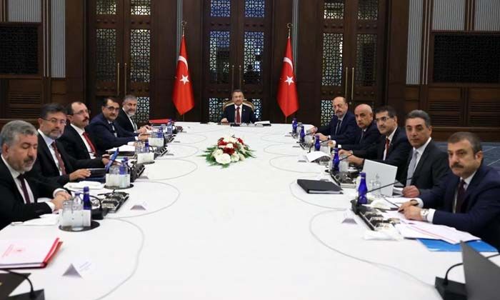 EKK, Cumhurbaşkanı Yardımcısı Oktay başkanlığında toplandı