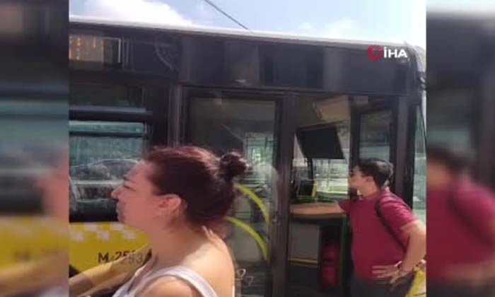 Sultangazi’de İETT şoförü “klima arızalı” diyerek yolcuları indirdi