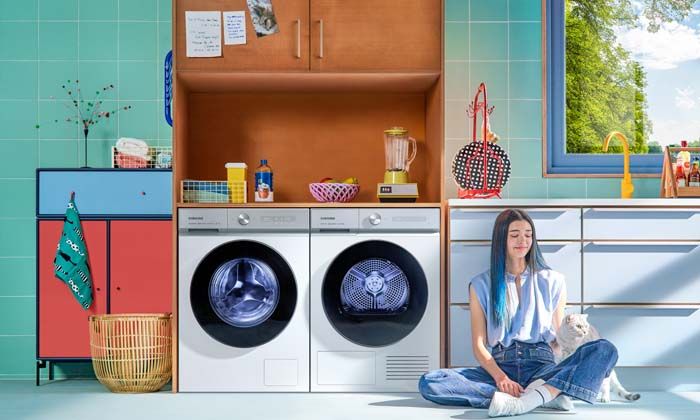 Samsung’dan yapay zeka destekli, kumaşı algılayabilen 11 kg kapasiteli yeni Bespoke çamaşır makinesi serisi