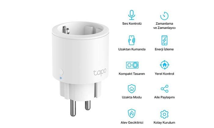 Tüketim izleyebilen yeni Tapo Akıllı Priz