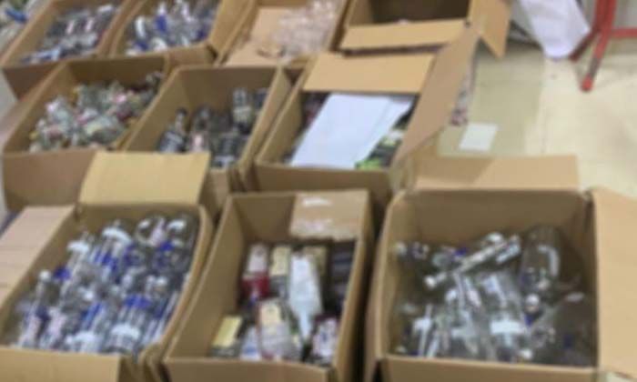 2 bin adet doluma hazır şişe ve sahte alkol ele geçirildi