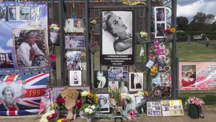 “Halkın Prensesi” Diana 25. ölüm yıl dönümünde Londra’da anıldı