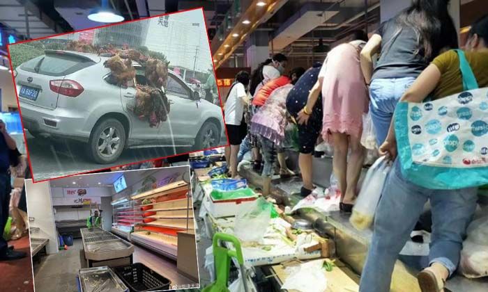 Çin’de yeni vakalar arttı, halk marketlere hücum etti