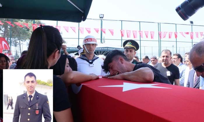 Mersinli şehit son yolculuğuna uğurlandı