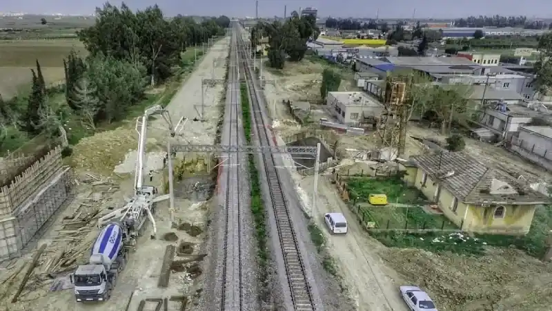 Hızlı tren ile Adana-Mersin arası ulaşım 25 dakikaya düşecek