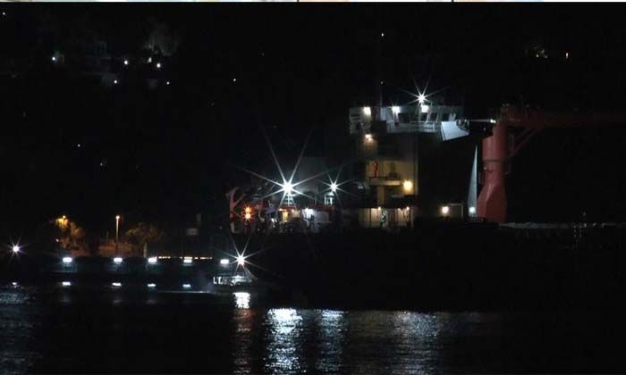 BRIZA demir attı, İstanbul Boğazı gemi trafiğine kapatıldı