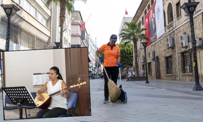 Hayallerinin peşinden koştu, temizlik işçisiyken şarkıcı oldu