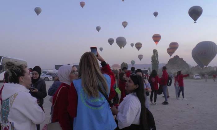Kapadokya’da görsel şölene, 88 bin 244 kişi tanıklık etti