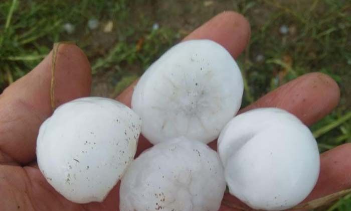 Kastamonu’da dolu yağışı etkili oldu