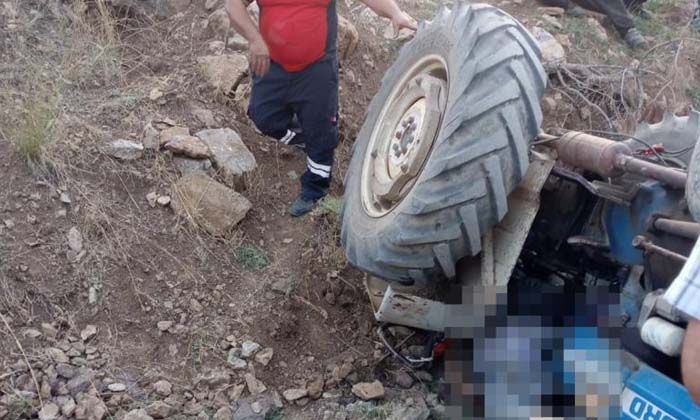 Traktörün altında kalan Ahmet Kütük hayatını kaybetti